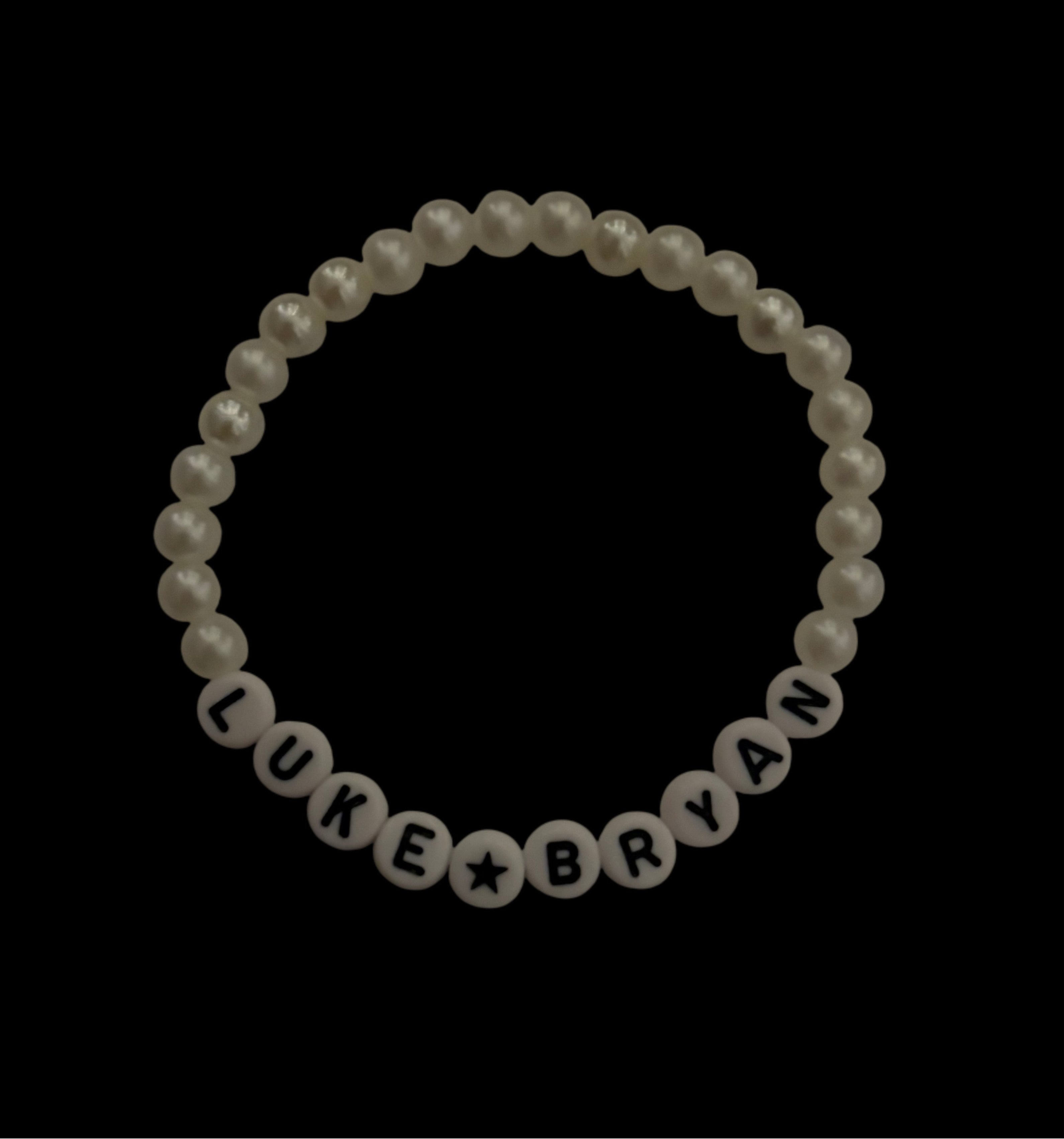Luke Bryan - Faux Pearl Bracelet