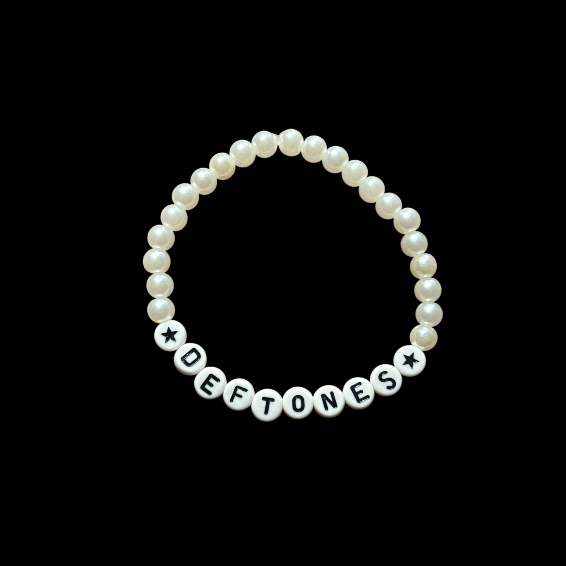 Deftones - Faux Pearl Bracelet